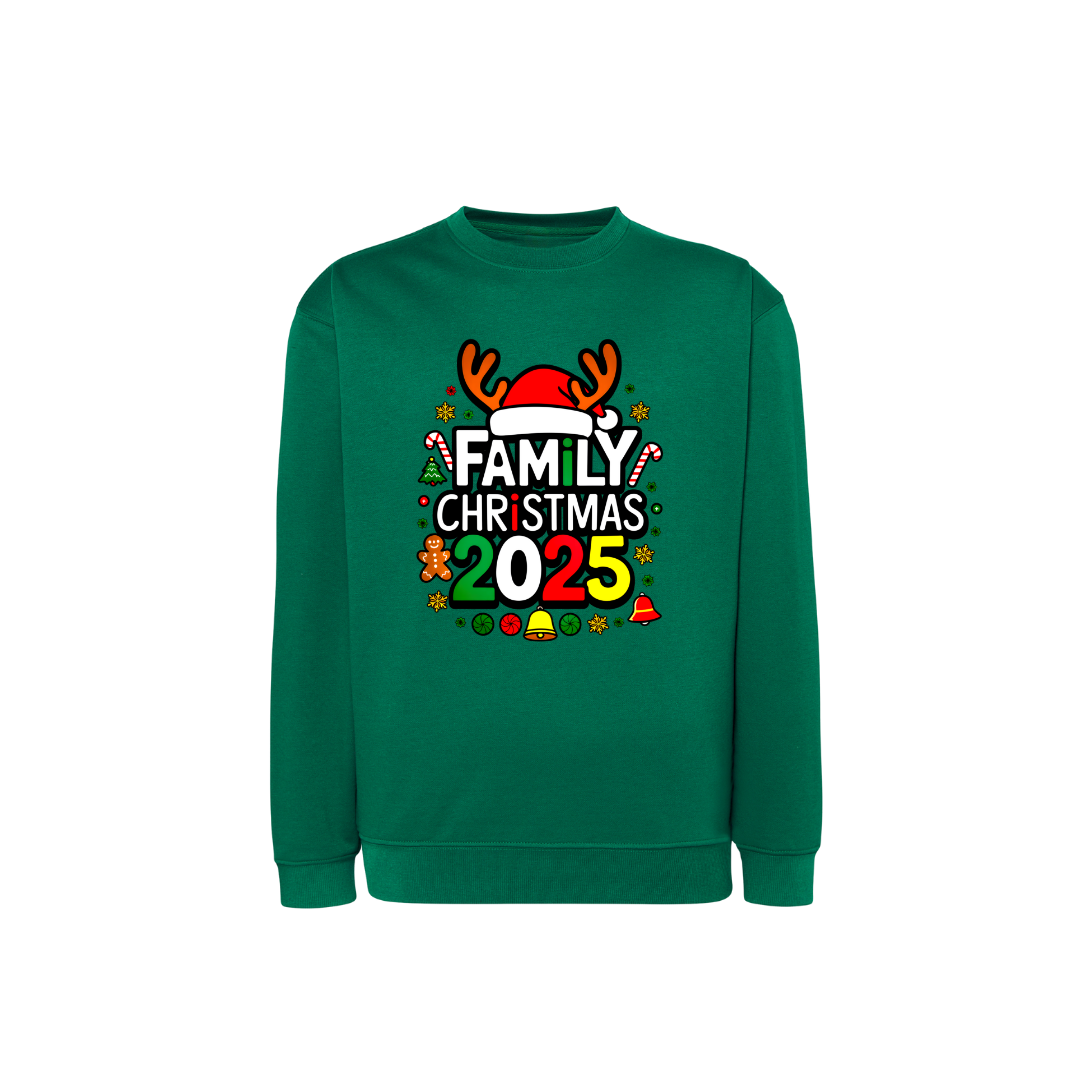 Sweatshirt Family Christmas