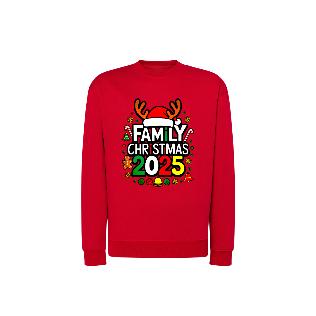 Sweatshirt Family Christmas