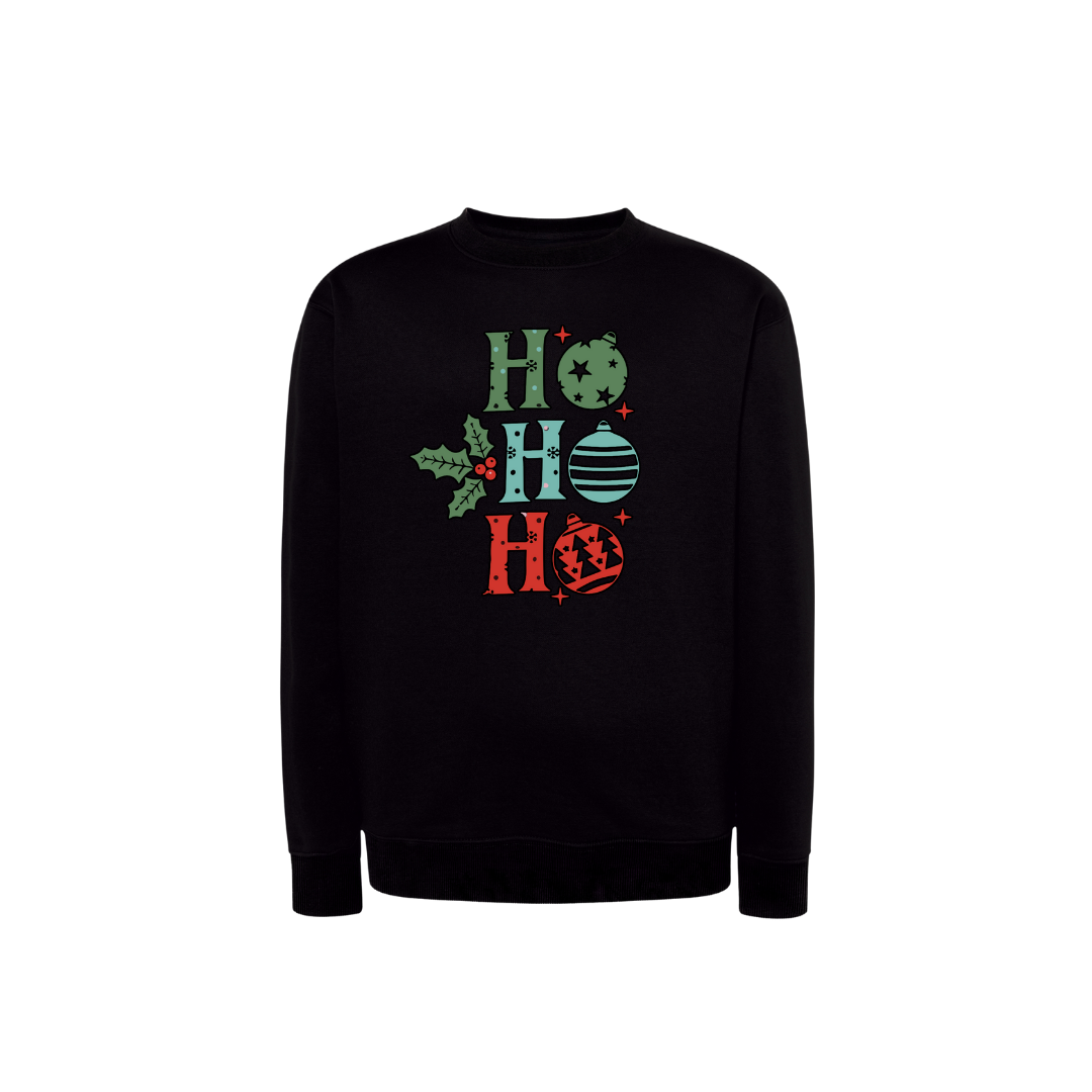 Sweatshirt Estampa De Natal HOHOHO