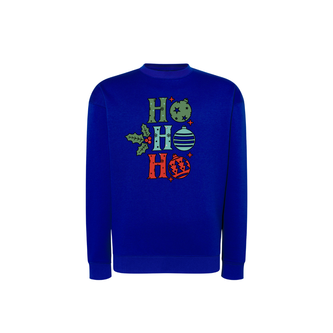 Sweatshirt Estampa De Natal HOHOHO