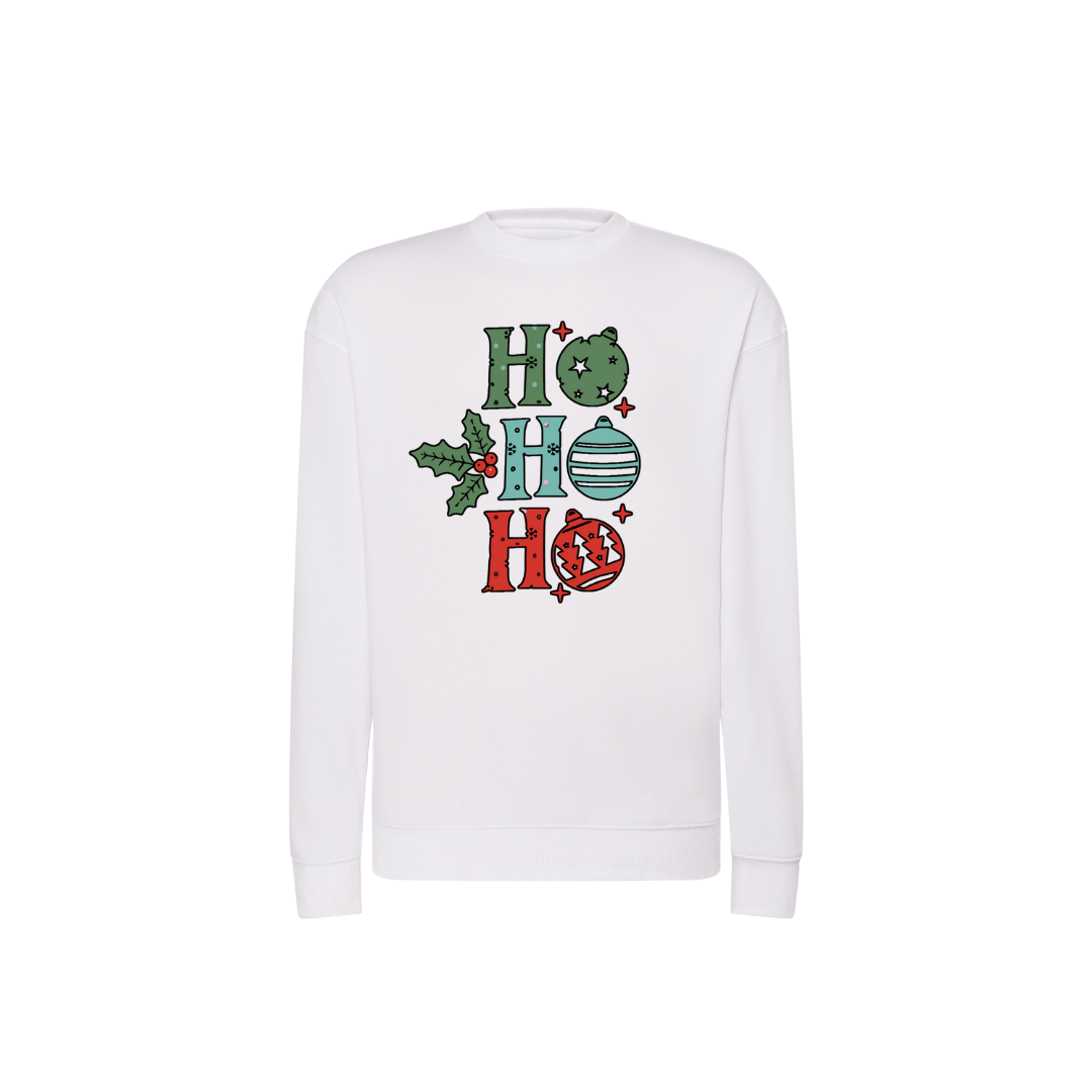 Sweatshirt Estampa De Natal HOHOHO
