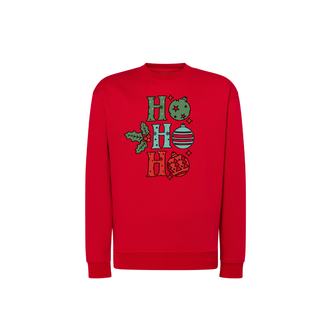 Sweatshirt Estampa De Natal HOHOHO