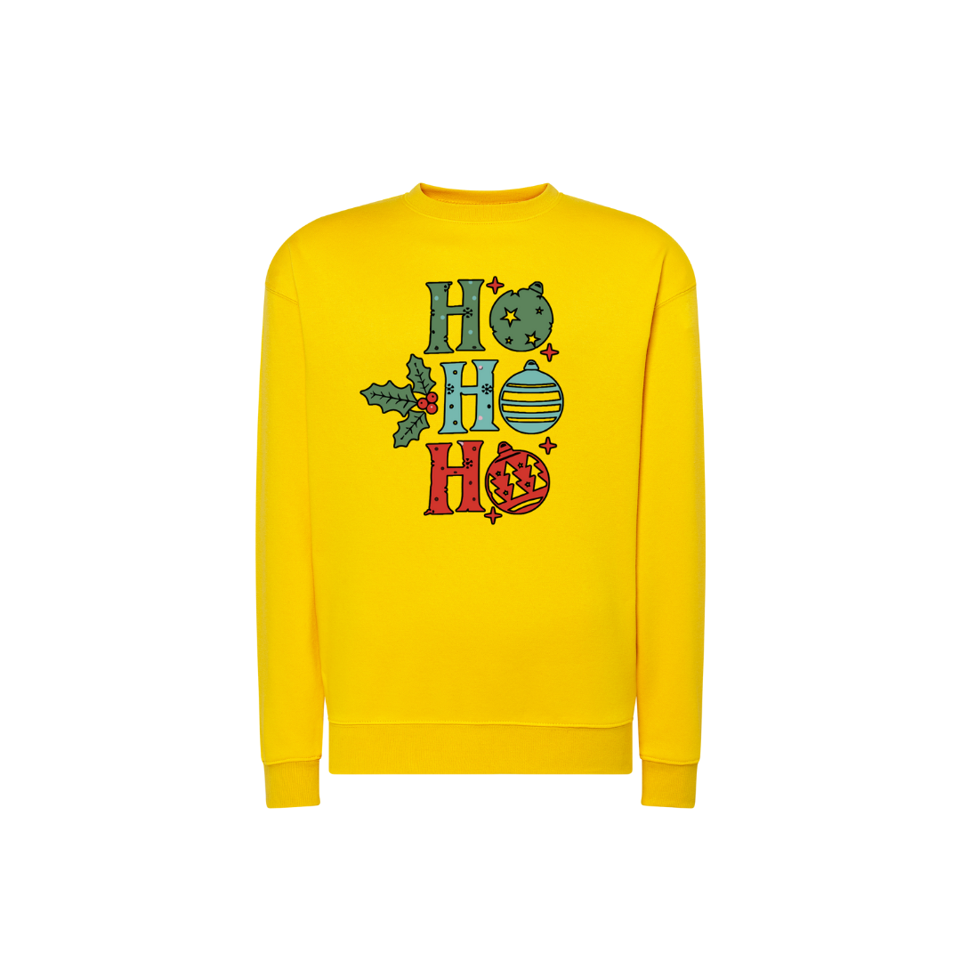 Sweatshirt Estampa De Natal HOHOHO
