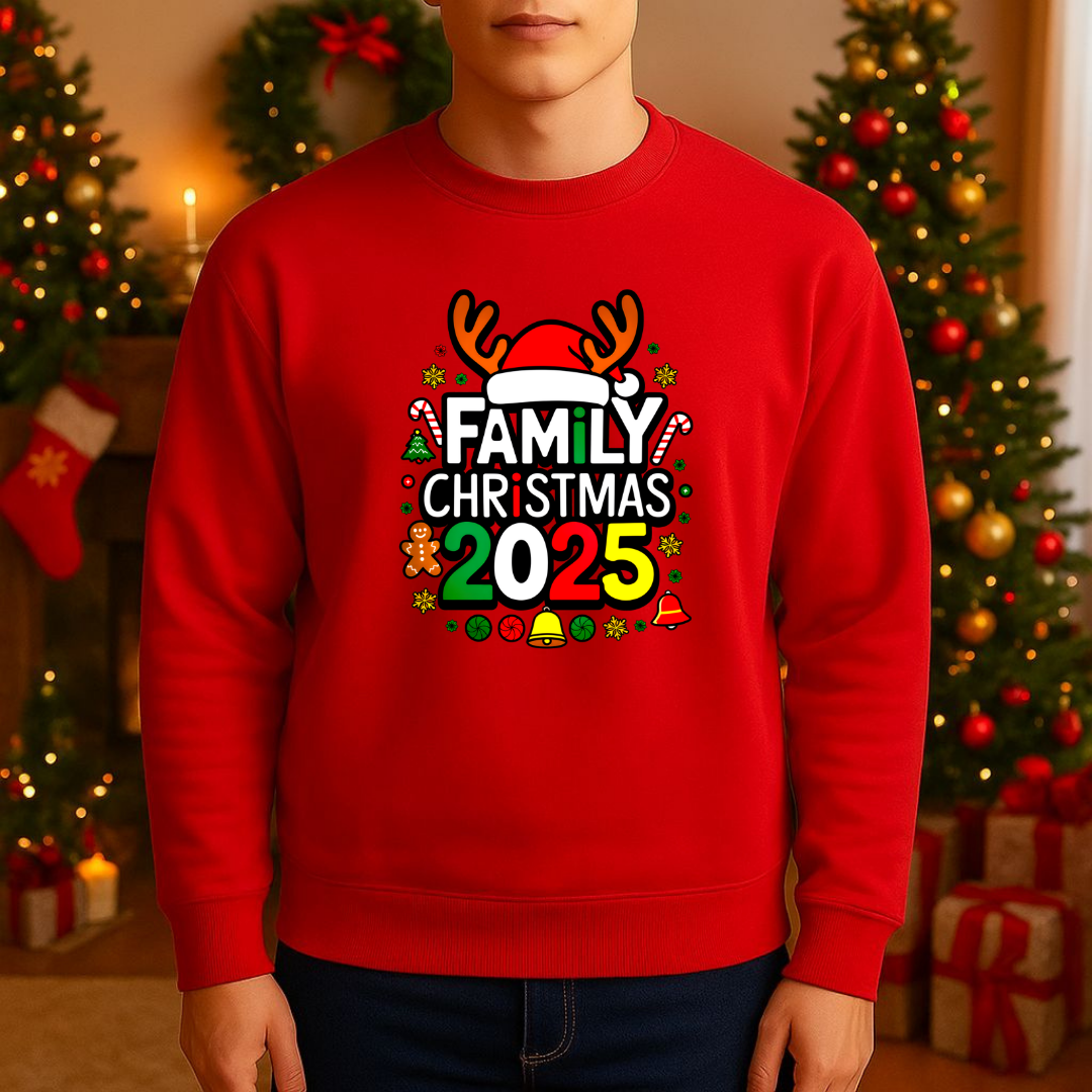 Sweatshirt Family Christmas