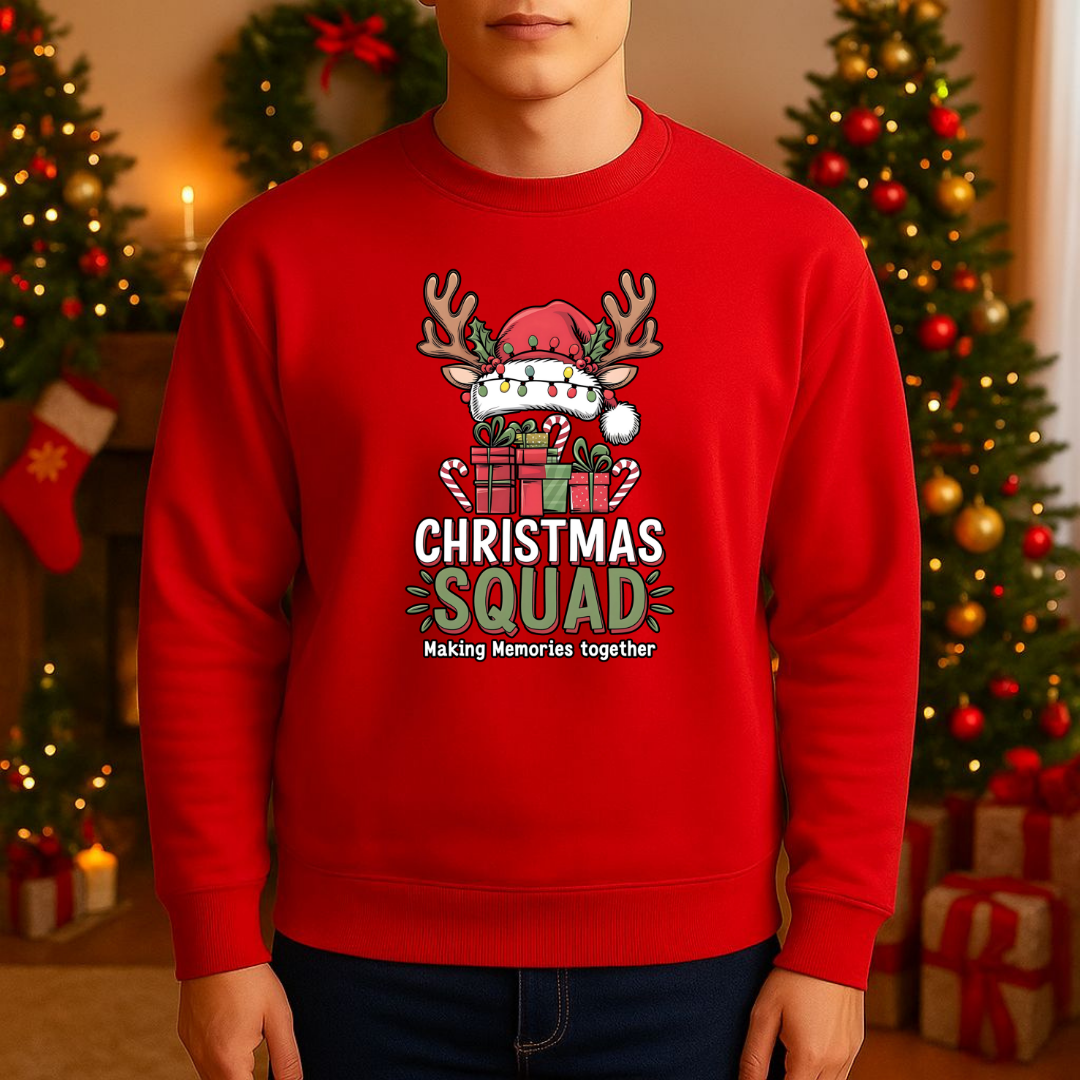 Sweatshirt Christmas Squad