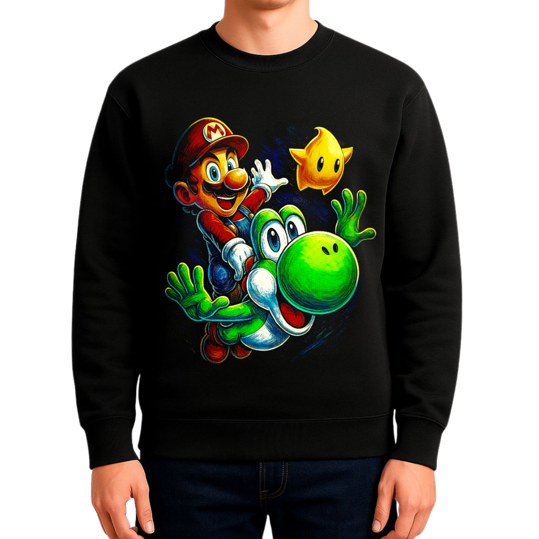 Estampa Gamer Super Mario