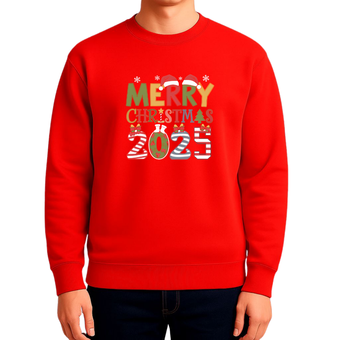 Sweatshirt Merry Christmas Vintage