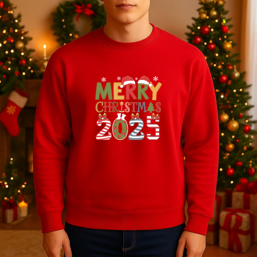 Sweatshirt Merry Christmas Vintage