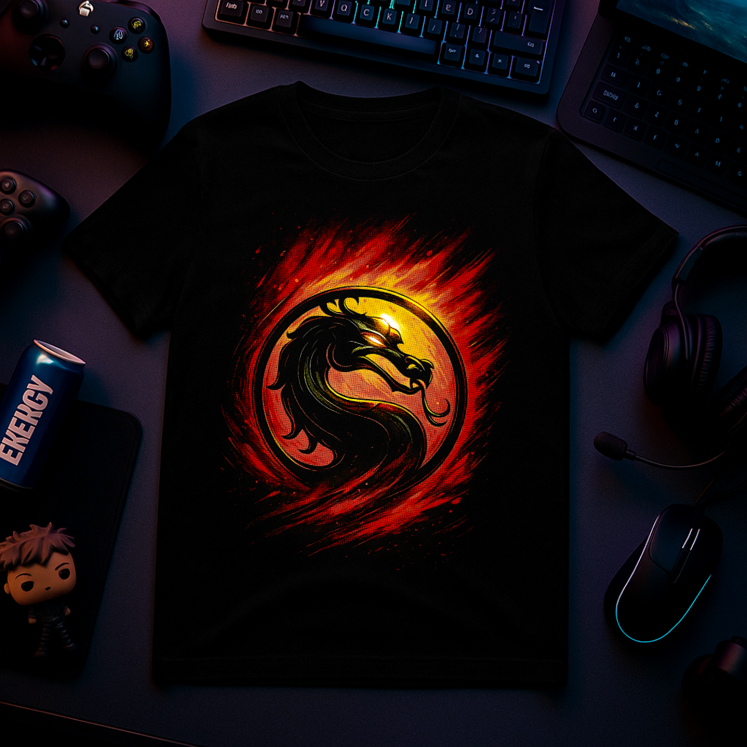 Estampa Gamer Mortal kombat