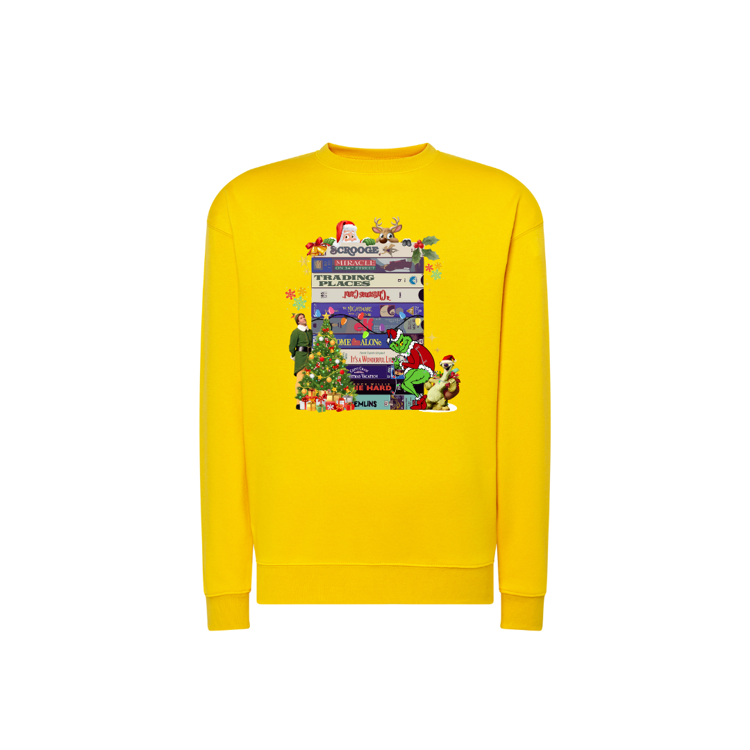 Sweatshirt Estampa De Natal Livros
