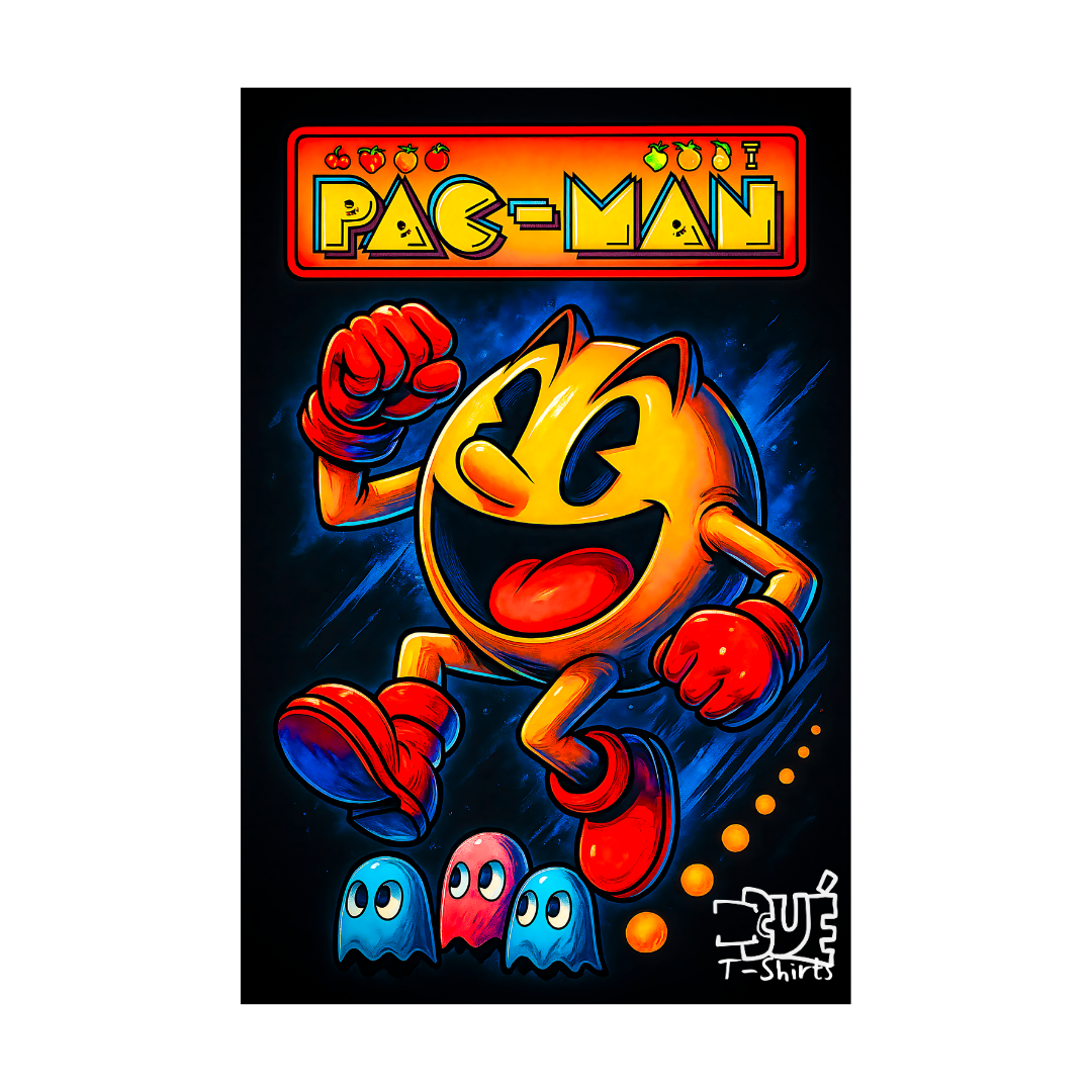 Estampa Gamer Pac-Man