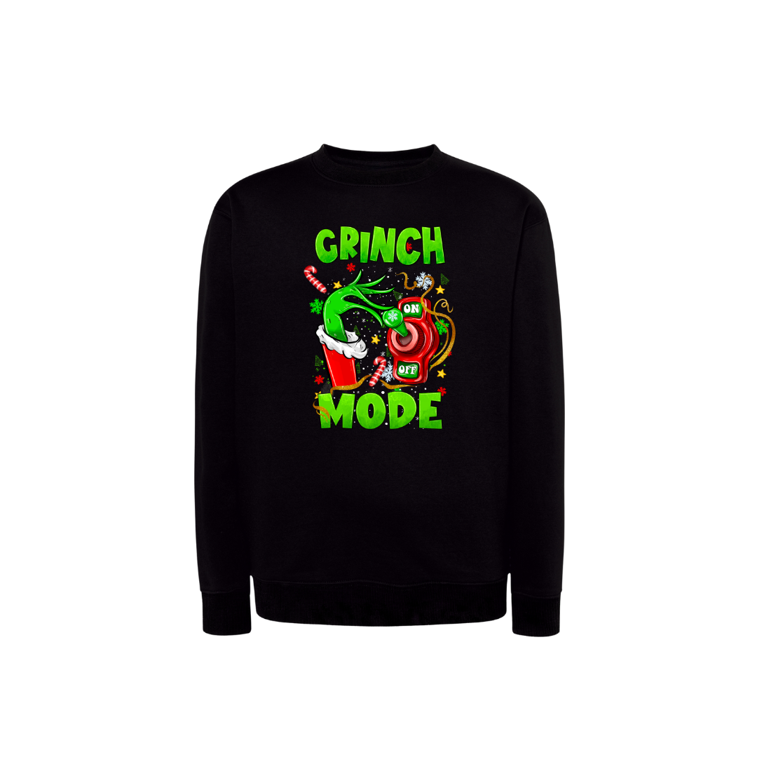 Sweatshirt Estampa De Natal Grinch Mode