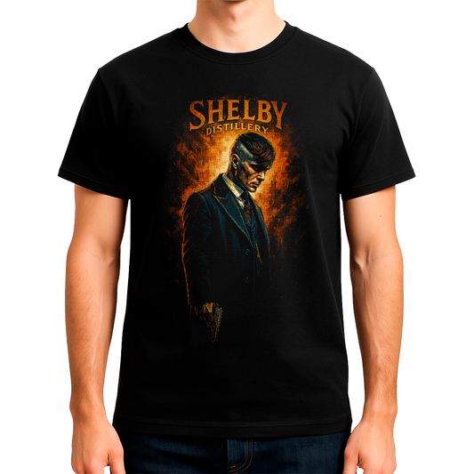 Estampa Filme Shelby Distillery