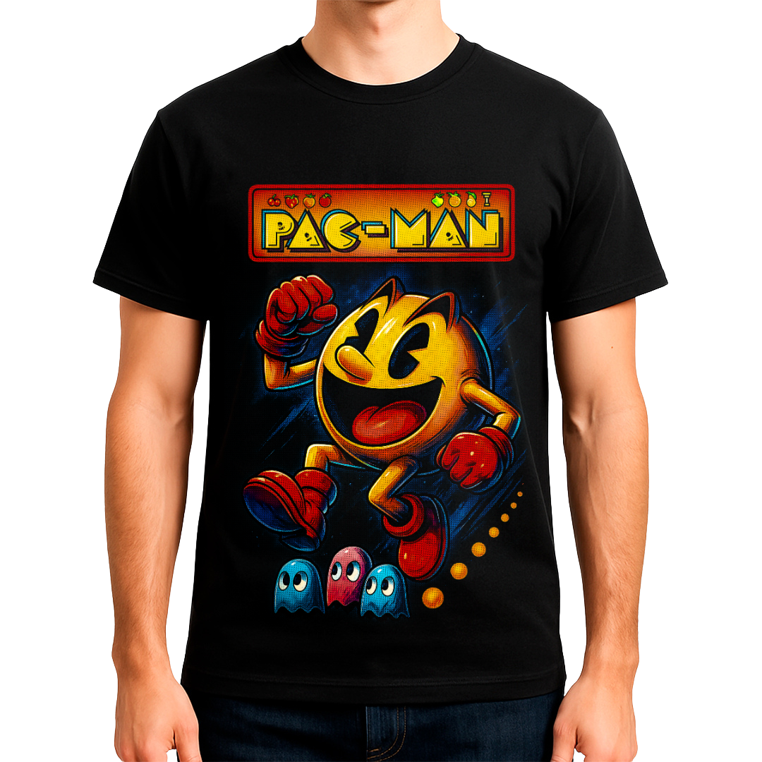 Estampa Gamer Pac-Man