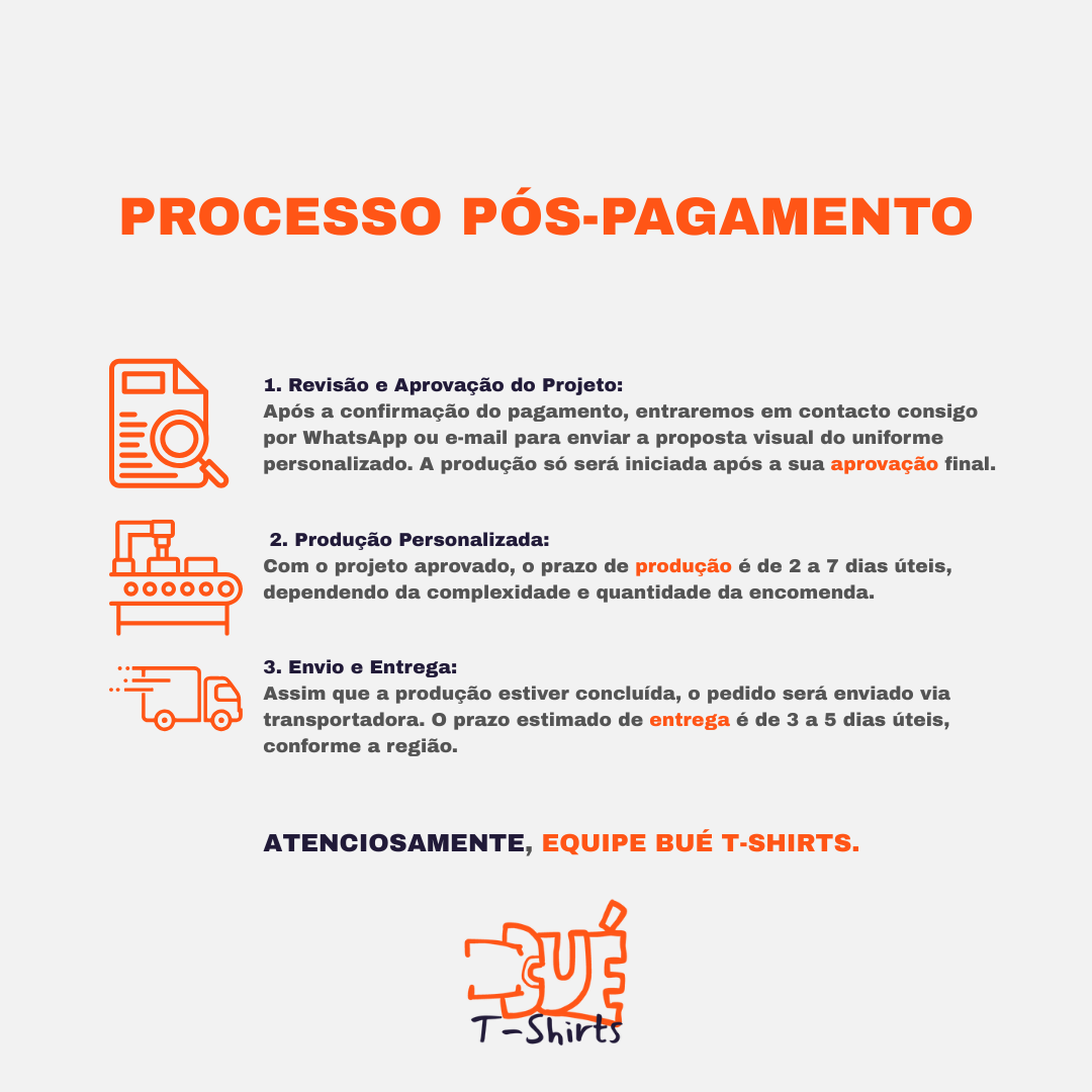 UNIFORME COM LOGO SIMPLES
