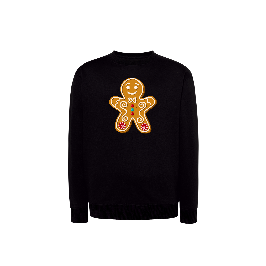 Sweatshirt Estampa Biscoito de Natal