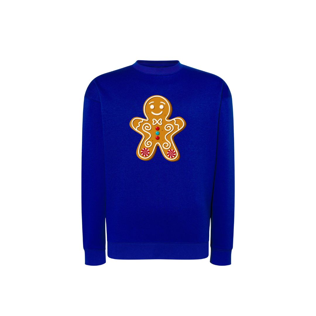 Sweatshirt Estampa Biscoito de Natal