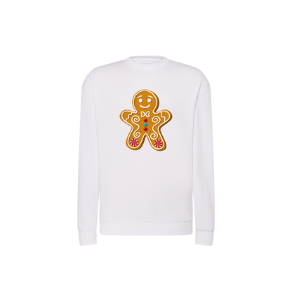 Sweatshirt Estampa Biscoito de Natal