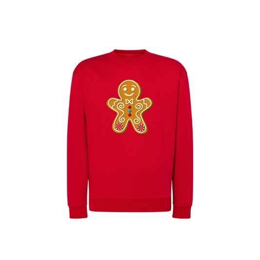 Sweatshirt Estampa Biscoito de Natal