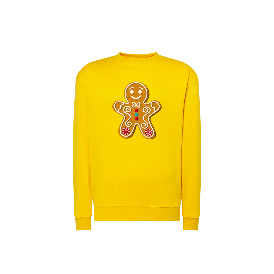 Sweatshirt Estampa Biscoito de Natal