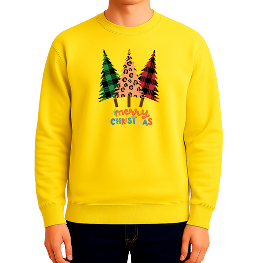 Sweatshirt Estampa Árvore De Natal