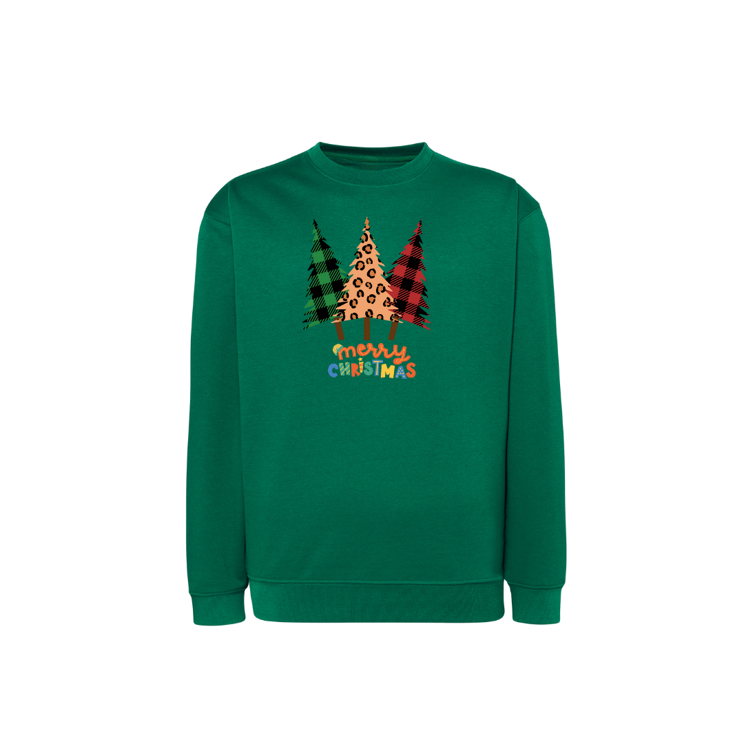 Sweatshirt Estampa Árvore De Natal