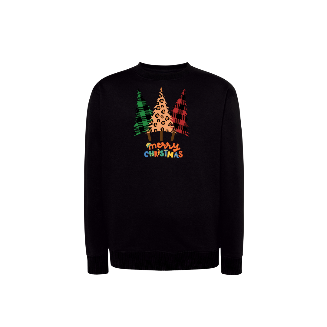 Sweatshirt Estampa Árvore De Natal