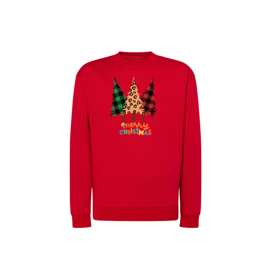 Sweatshirt Estampa Árvore De Natal
