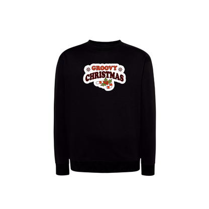 Sweatshirt Estampa Groovy Christmas