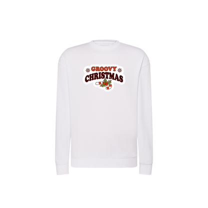 Sweatshirt Estampa Groovy Christmas