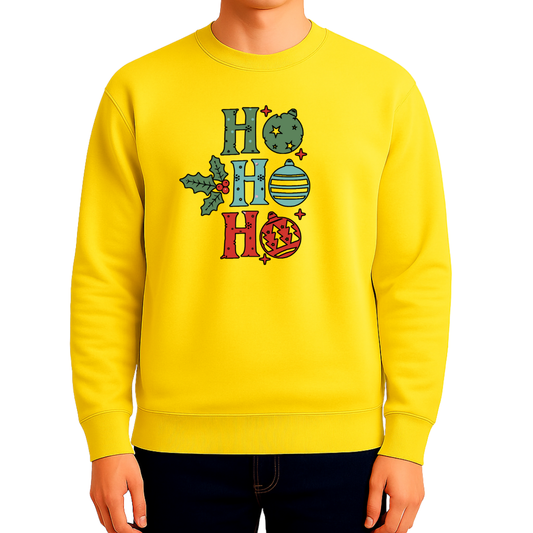 Sweatshirt Estampa De Natal HOHOHO