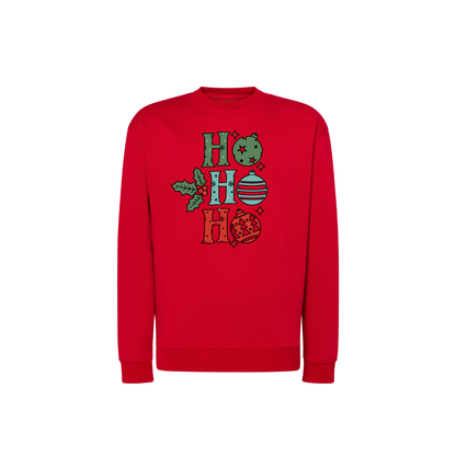 Sweatshirt Estampa De Natal HOHOHO