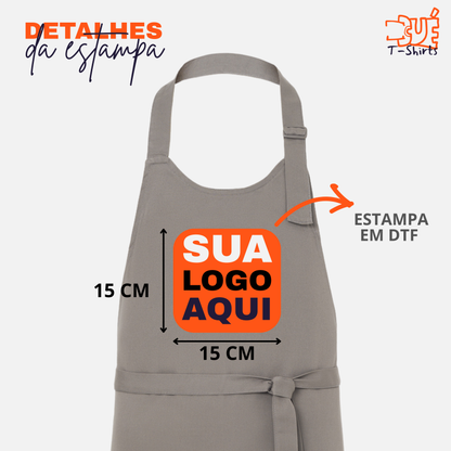 Avental Adulto Unissexo Personalizado