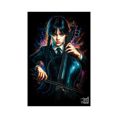 Estampa Filme Wandinha