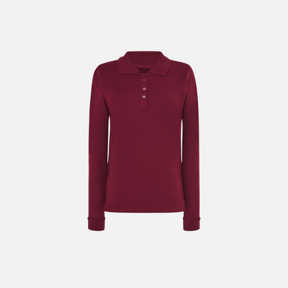 POLO MANGA LONGA LISA
