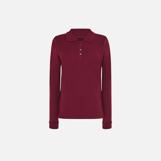 POLO MANGA LONGA LISA