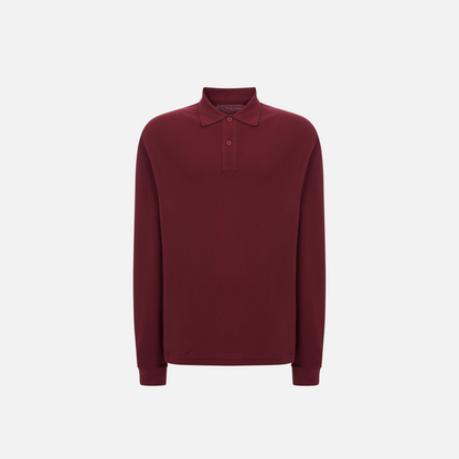 POLO MANGA LONGA LISA