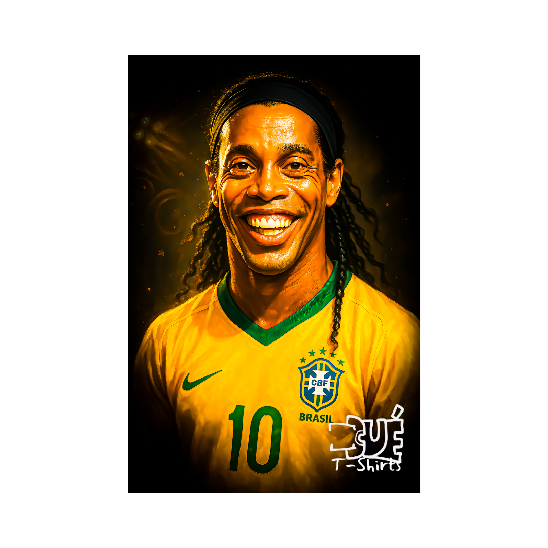 Estampa Desporto Ronaldinho Gaúcho