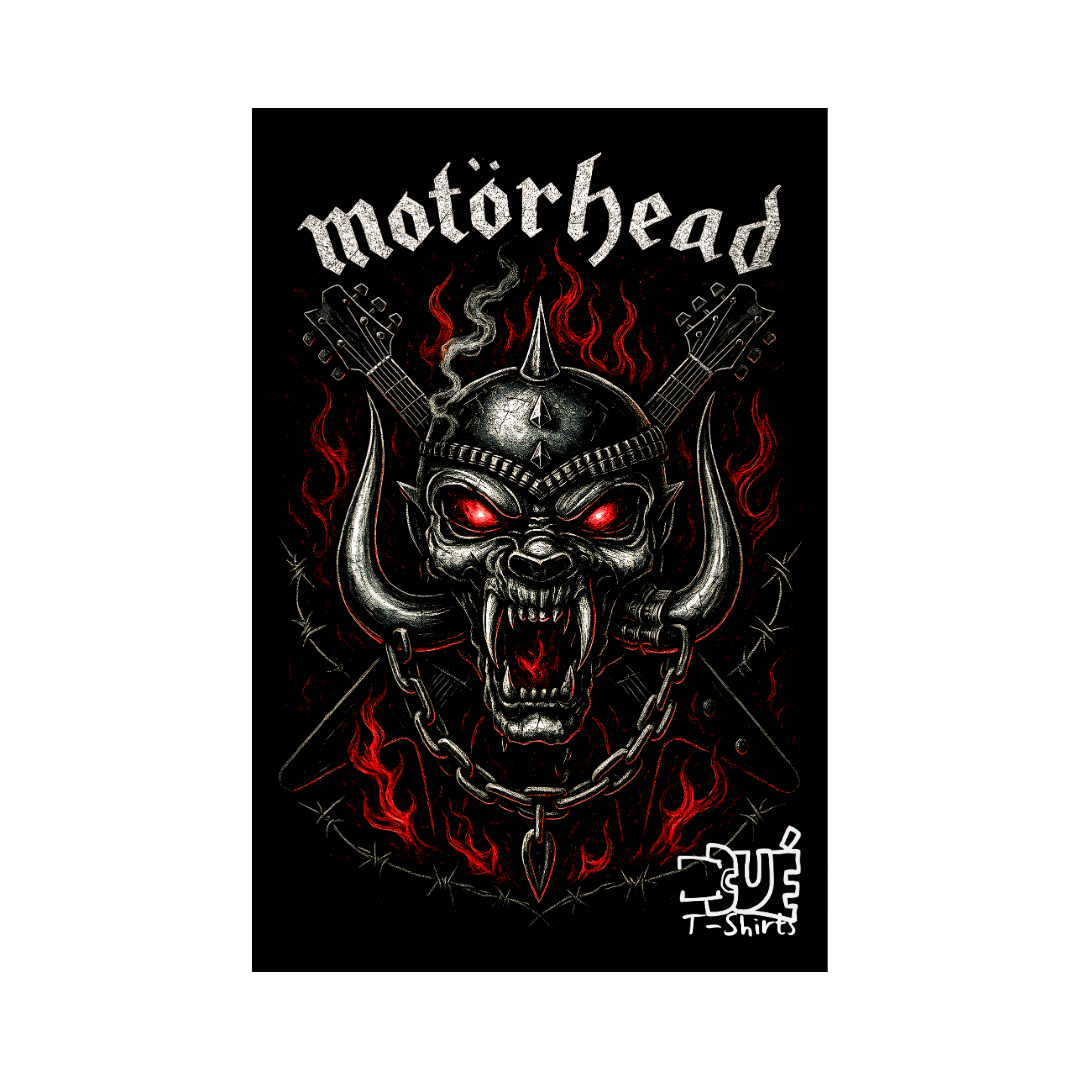 Estampa Rock MotorHead