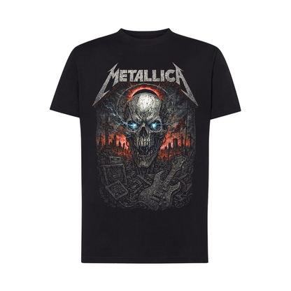 Estampa Rock Metallica