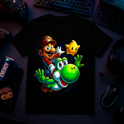 Estampa Gamer Super Mario