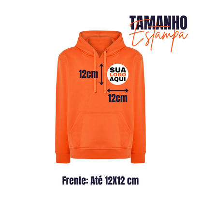 Sweartshirts Com Capuz Unissexo Estampa Frente 12x12cm