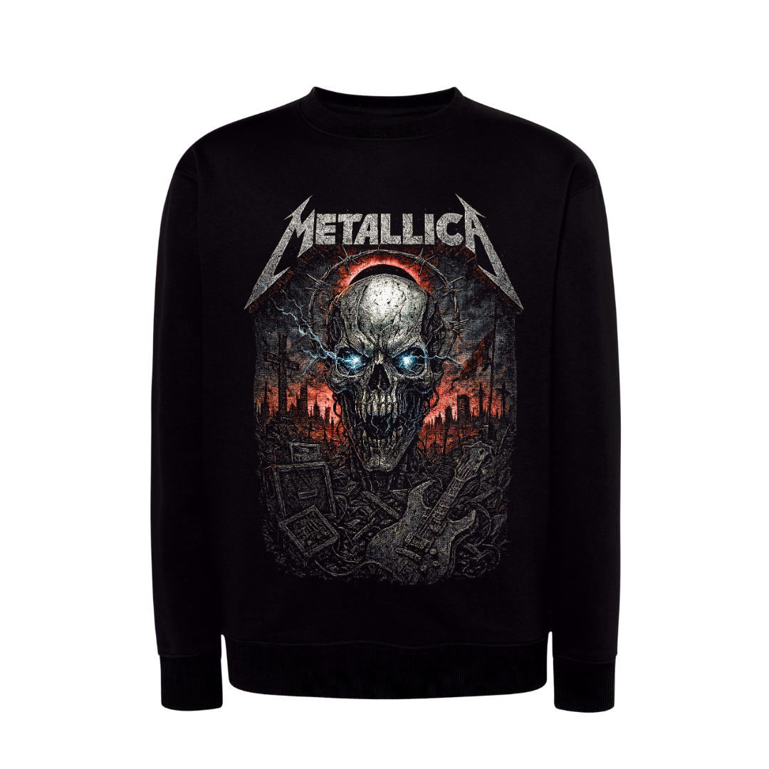 Estampa Rock Metallica