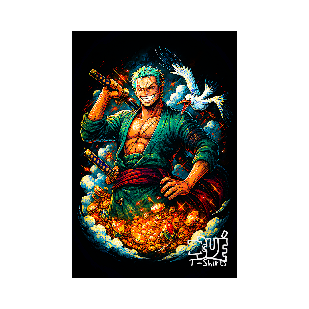 Estampa Anime Roronoa Zoro