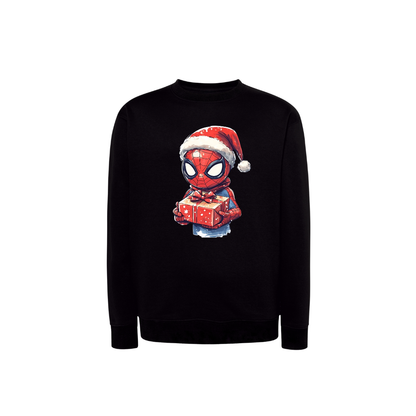 Sweatshirt Estampa De Natal Homem-Aranha
