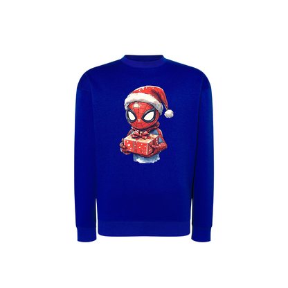 Sweatshirt Estampa De Natal Homem-Aranha