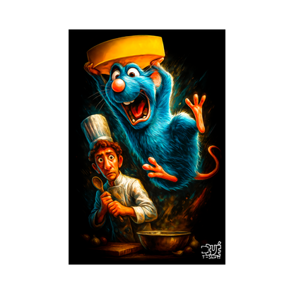 Estampa Filme Ratatouille