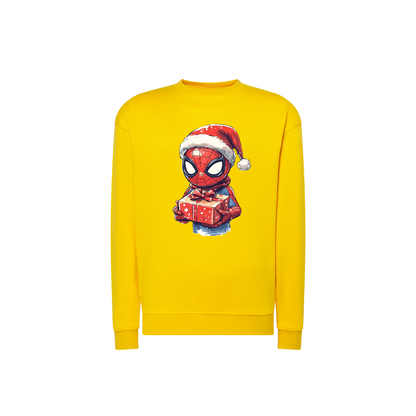 Sweatshirt Estampa De Natal Homem-Aranha