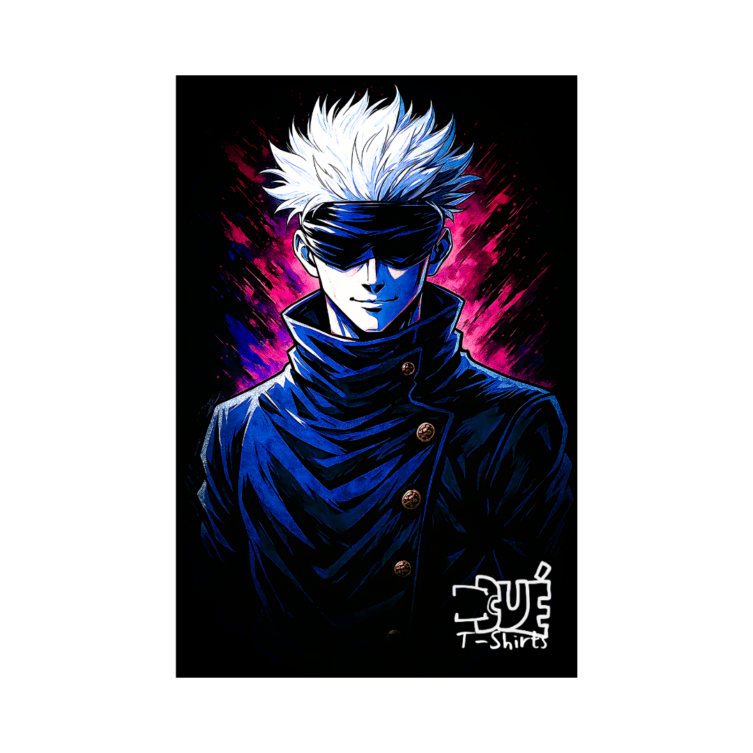 Estampa Anime Satoru Gojo De Jujutsu Kaisen