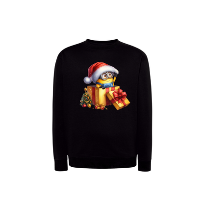 Sweatshirt Estampa De Natal Minions